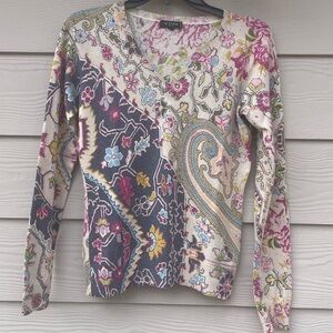 Etro sweater 55% silk,45% cashmere